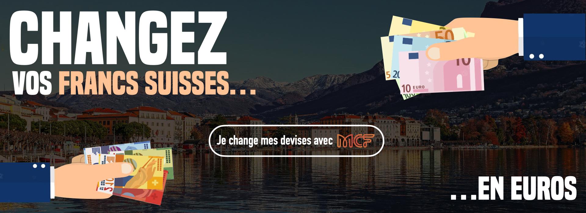 Solution de change CHF/EUR